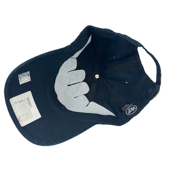 Denver Nuggets NBA '47 Brand Adjustable Hat Navy Adult Basketball Mile High Logo - Picture 7 of 10